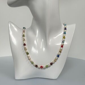 freshwater pearls  color Necklace